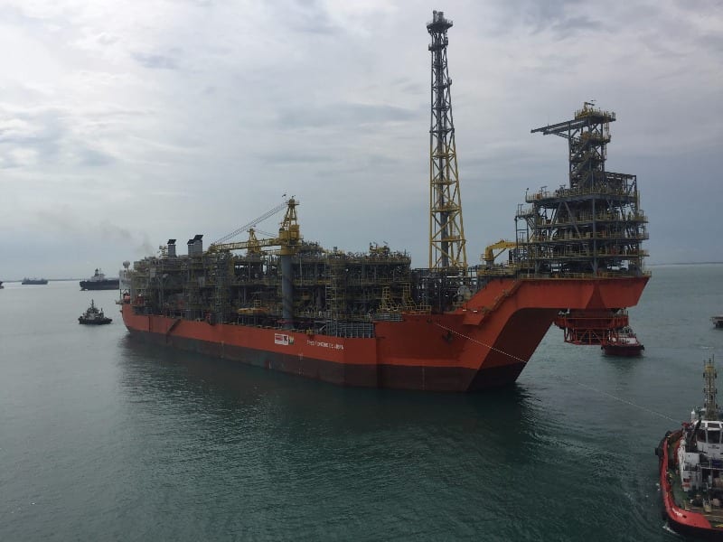 O FPSO Pioneiro de Libra começou a produzir ontem na Bacia de Campos