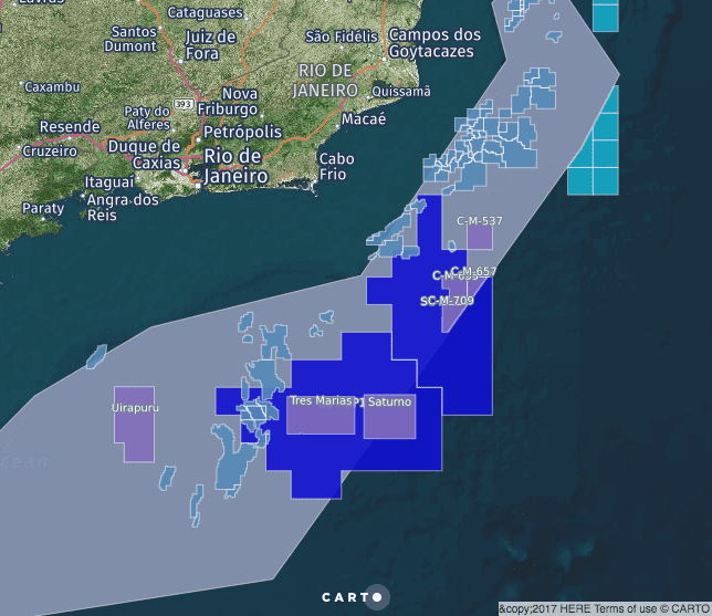 Mapa dos leilões de 2018