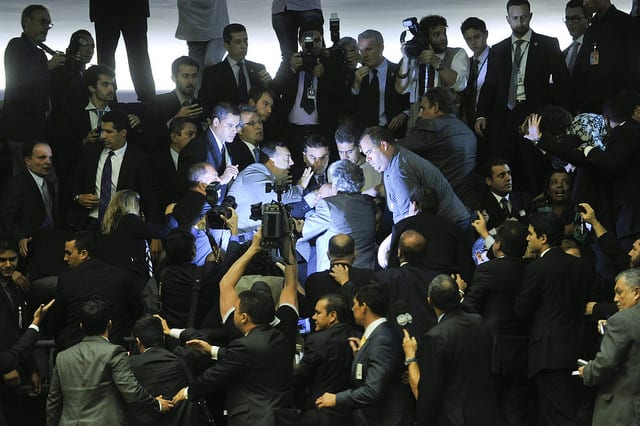 Plenário da Câmara dos Deputados durante sessão conjunta do Congresso Nacional destinada à leitura de expedientes e apreciação dos Vetos Presidenciais. Foto: Agência Senado