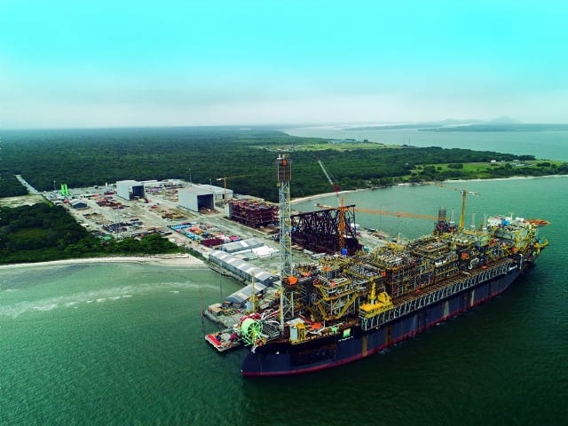 Unidade Offshore da Techint em Pontal do Paraná (Foto: Cortesia/Techint)