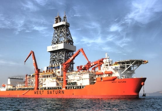 A sonda West Saturn, da Seadrill, será utilizada na campanha