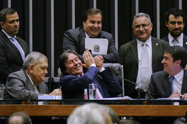 Plenário da Câmara dos Deputados durante sessão conjunta do Congresso Nacional destinada à deliberação de cinco vetos e 15 projetos de lei que abrem créditos orçamentários (PLNs).