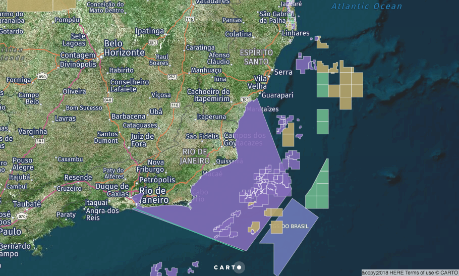 TGS licencia sísmica na Bacia de Campos mirando 16a rodada