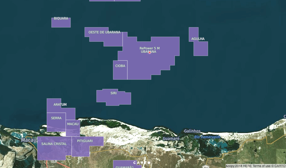 Ubarana ganhará projeto de eólica offshore