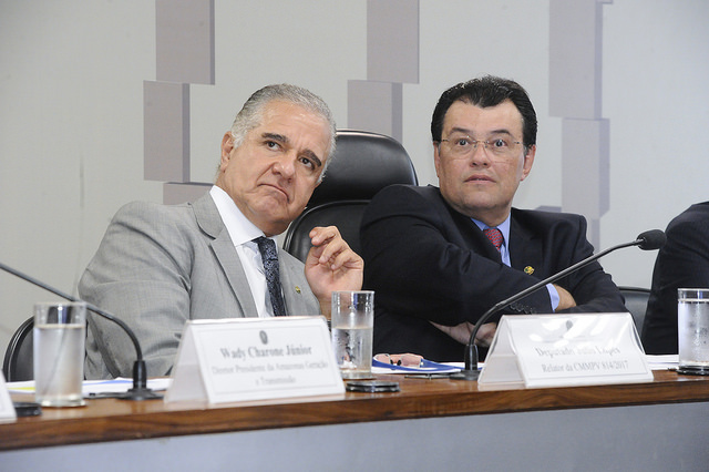 Comissão Mista da Medida Provisória nº 814, de 2017, que trata sobre a privatização da Eletrobras, realiza audiência pública interativa para debater a MP. Foto: Waldemir Barreto/Agência Senado