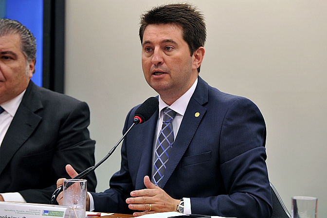 O deputado Jerônimo Goergen (PP - RS) em audiência na Câmara. Foto: Renato Araújo/Câmara dos Deputados