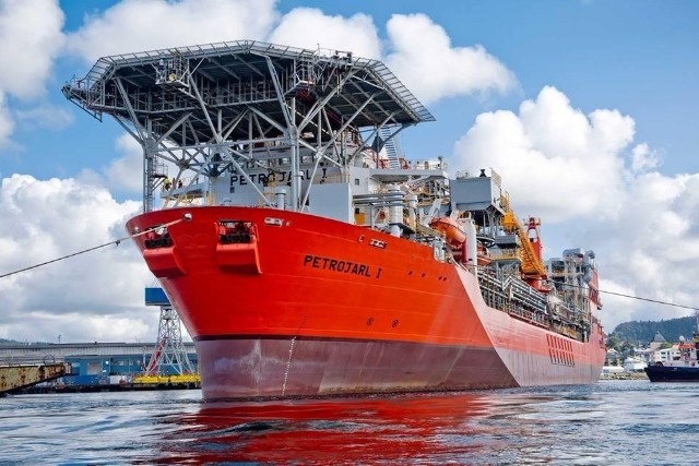 Enauta retoma produção de petróleo no Campo de Atlanta. Na imagem: FPSO Petrojarl I da Enauta retoma operações no Campo de Atlanta (Foto: Divulgação)