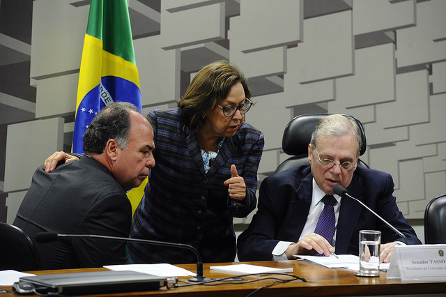 Presidente da CAE, Tasso afirma que Senado precisa participar do debate da privatização da Eletrobras / Foto: Agência Senado