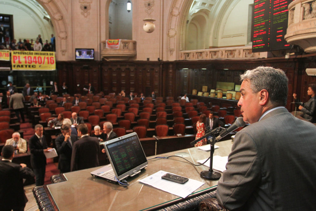 Ordem do dia, Alerj. LG Soares