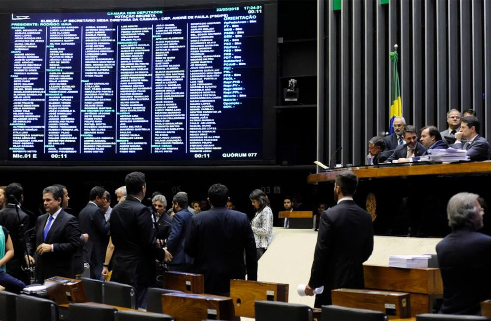 Ordem do dia na Câmara dos Deputados nesta terça-feira (22/5). Foto: Luis Macedo/Câmara dos Deputados