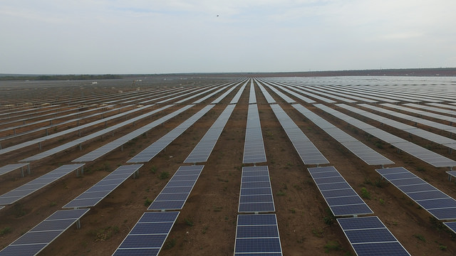 Usina fotovoltaica Ituverava Solar, operada pela Enel Green Power (Foto Divulgação)