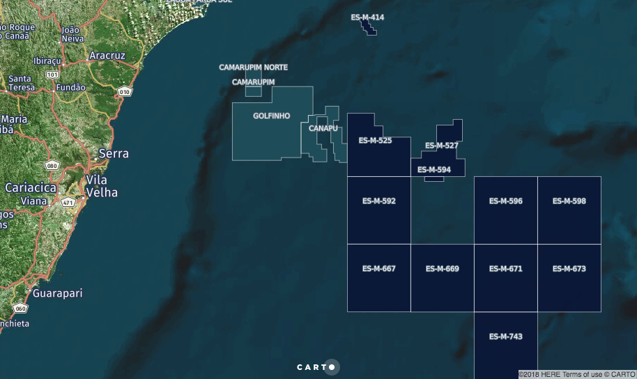 Equinor desiste de áreas no Espírito Santo