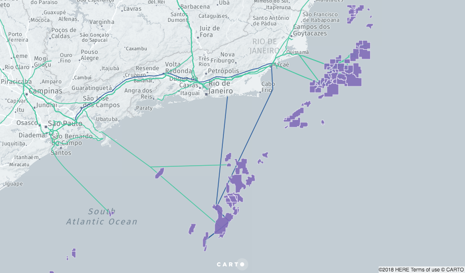 ANP libera trechos raso e terrestre do Rota 3. Veja o mapa dos gasodutos do Brasil