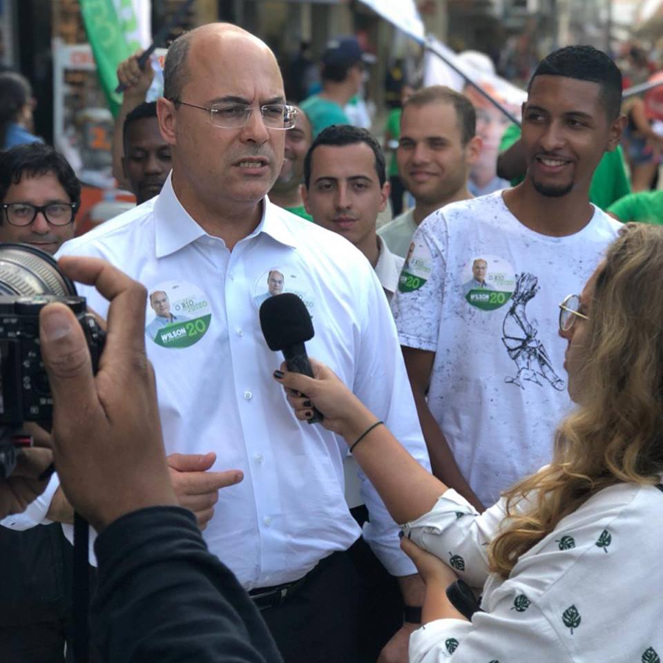 Wilson Witzel quer transformar agência de saneamento e energia em secretaria no Rio