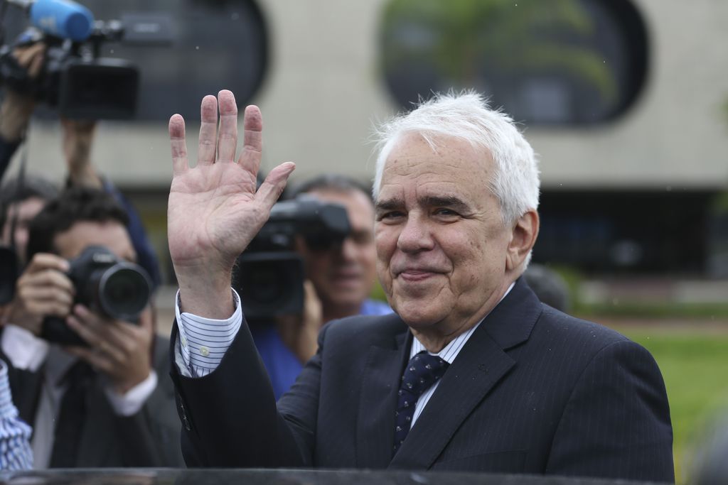 O economista Roberto Castello Branco, indicado para presidente da Petrobras, no Centro Cultural Banco do Brasil (CCBB), em Brasília, onde funciona o gabinete do governo de transição. Foto: José Cruz/Agência Brasil