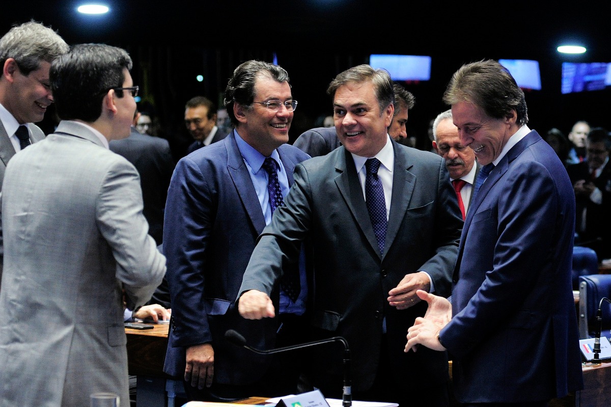 Primeira Reunião Preparatória da 3ª Sessão Legislativa ordinária destinada à eleição da Mesa do Senado para o biênio 2017/2018. Foto: Geraldo Magela/Agência Senado