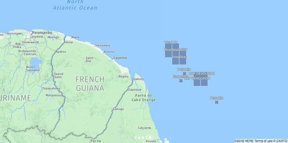 Após negativa do Ibama, Total convida ONGs à área de exploração na Guiana