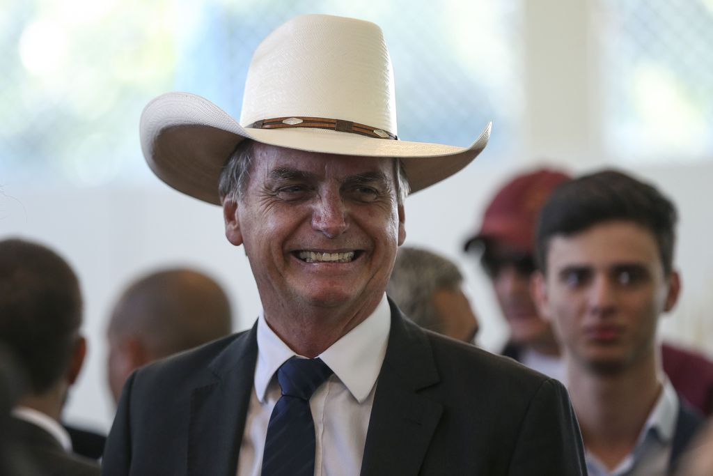 O presidente eleito, Jair Bolsonaro, participa de almoço com artistas sertanejos, no Clube do Exército, em Brasília.Foto: José Cruz/Agência Brasil 