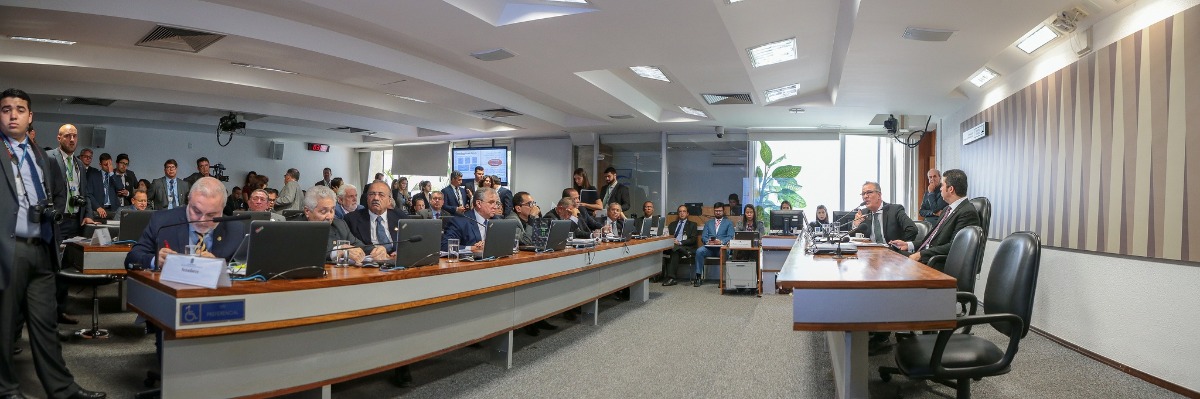 Ministro de Minas e Energia no Senado