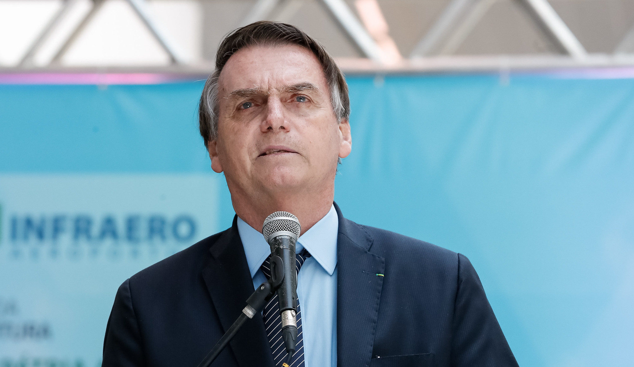 (Macapá - Amapá, 12/04/2019) Palavras do Presidente da República, Jair Bolsonaro. Foto: Alan Santos/PR