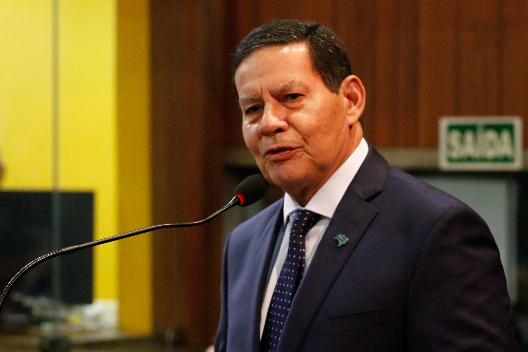 (Teresina - PI, 26/04/2019) Vice-Presidente da República, Hamilton Mourão, durante Sessão Solene para a Concessão de Título de Cidadão Piauiense.  Foto: Adnilton Farias / VPR