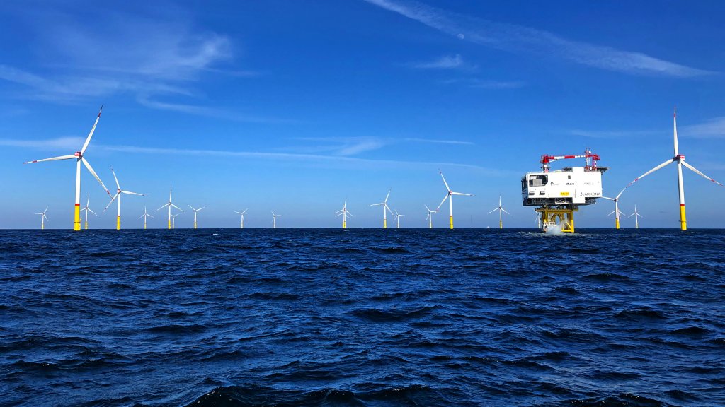 Angela Merkel  inaugura parque eólico offshore da EON e Equinor