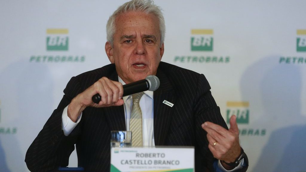 O presidente da Petrobras, Roberto Castello Branco, fala sobre os resultados da empresa durante o ano de 2018.