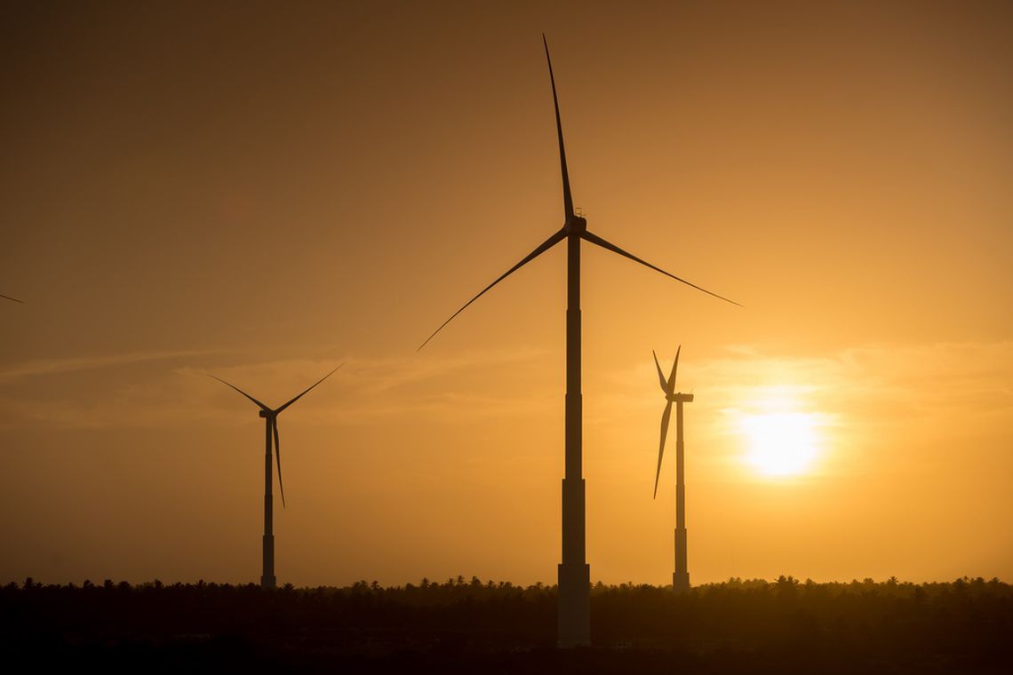 Usina de Energia Eólica (UEE) em Icaraí, no Ceará (CE)