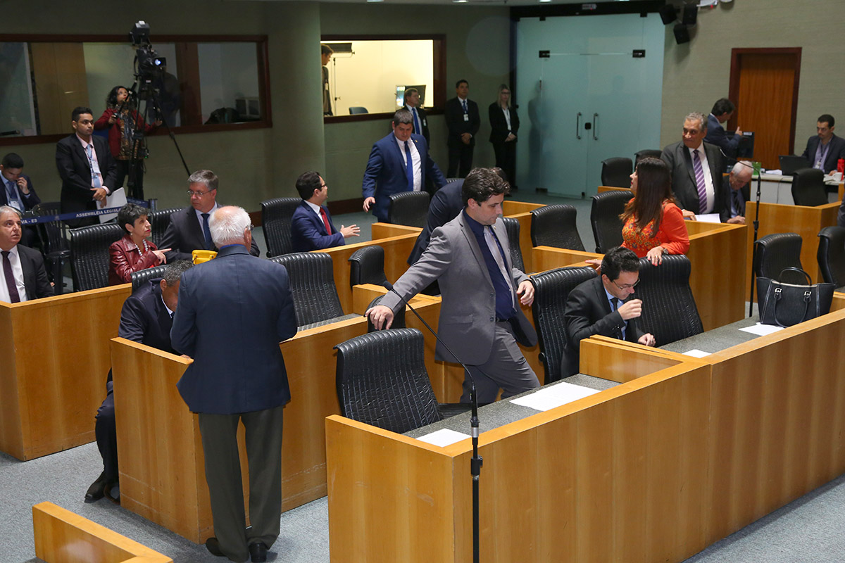 Sessão ordinária na Assembleia Legislativa do Espírito Santo. Foto: Tati Beling