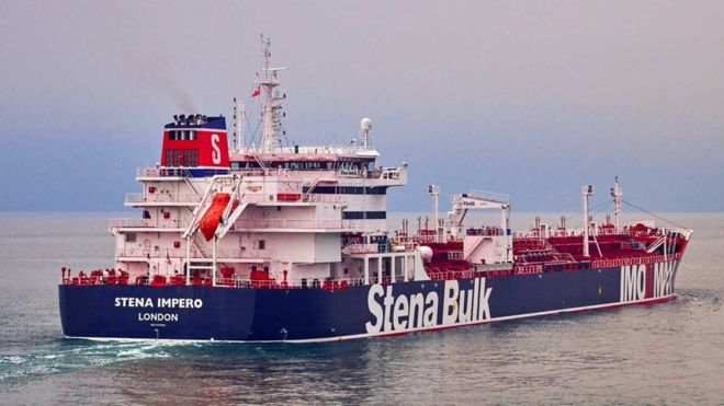 O navio-tanque Stena Imperor / Foto: divulgação Stena Bulk