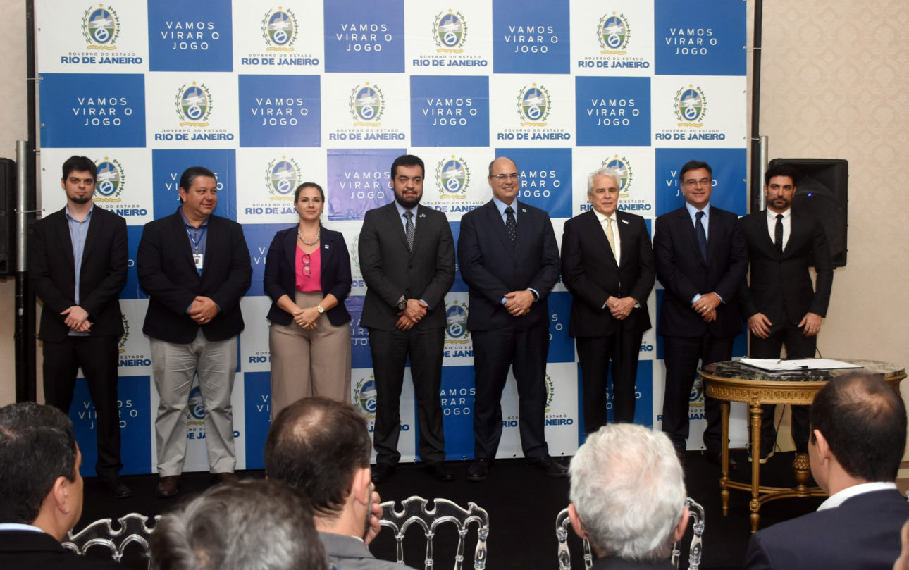 Rio de Janeiro - RJ - 09-08-2019 - Governador Wilson Witzel durante assinatura de TAC COMPERJ. Foto: Eliane Carvalho