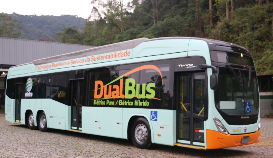 Eletra lança ônibus elétrico híbrido com tecnologia 100% brasileira