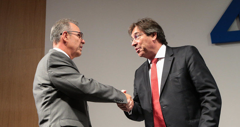 São Paulo-SP 27/02/2019  20º BTG Pactual CEO Brasil 2019 Conference   Wilson Ferreira, Presidente da ELETROBRÁS e  Bento Albuquerque, Ministro de Estado de Minas & Energia  Foto: Saulo Cruz/MME