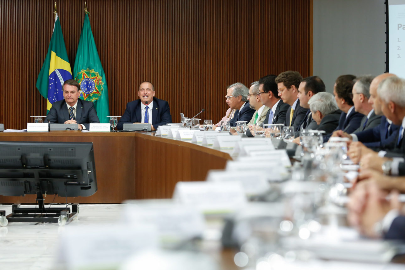 (Brasília - DF, 19/11/2019)  Palavras do Ministro de Estado Chefe da Casa Civil da Presidência da República, Onyx Lorenzoni.rFoto: Carolina Antunes/PR