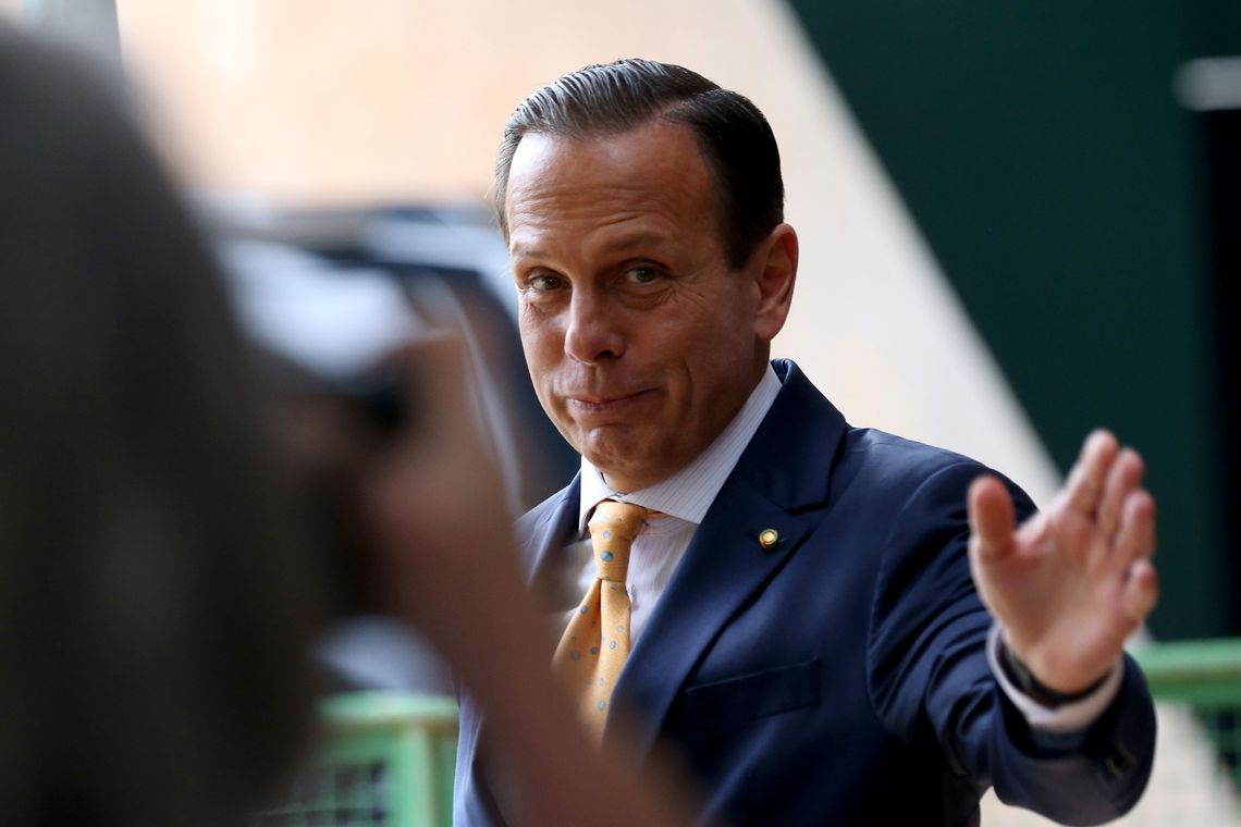 O governador de São Paulo, João Doria, tem prazo de dez diaspara se manifestar acerca de lei estadual vistra por associação como inconstitucional / Foto: Agência Brasil