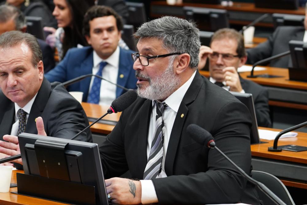 Reunião ordinária para votação do parecer do relator. Dep. Alexandre Frota (PSL-SP). Foto: Pablo Valadares/Câmara dos Deputados