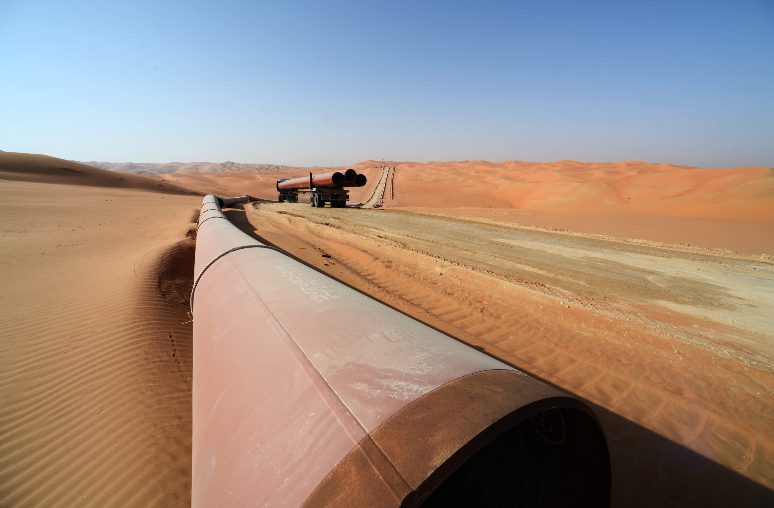 Shaybah Pipeline, Saudi Aramco, Arábia Saudita