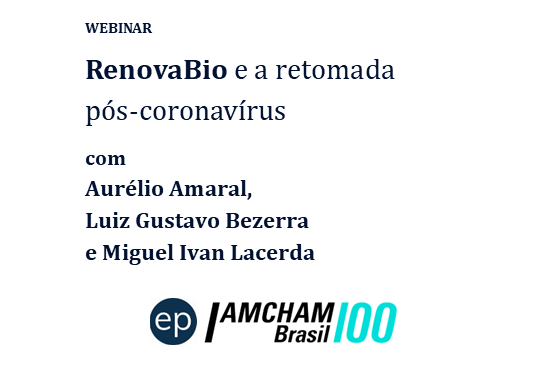 webinar RenovaBio e a retomada pós-coronavírus