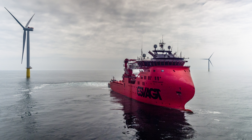 Plataforma offshore Dudgeon da Statoil para exploração de petróleo e gás associada à eólica offshore (Foto Jan Arne Wold Woldcam/Equinor)