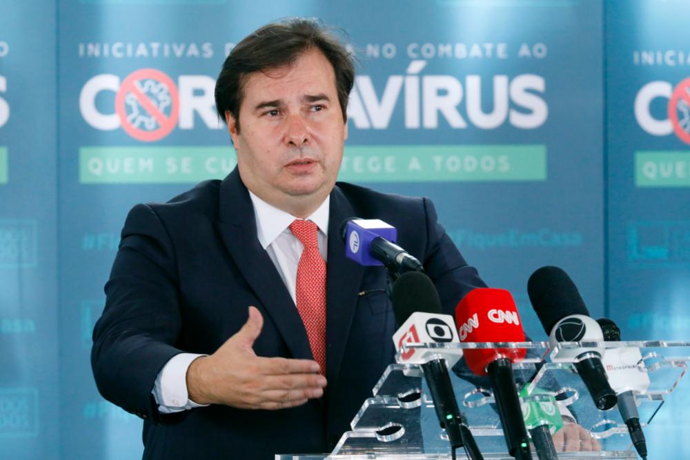 Rodrigo Maia fala sobre Lei do Gás na Câmara