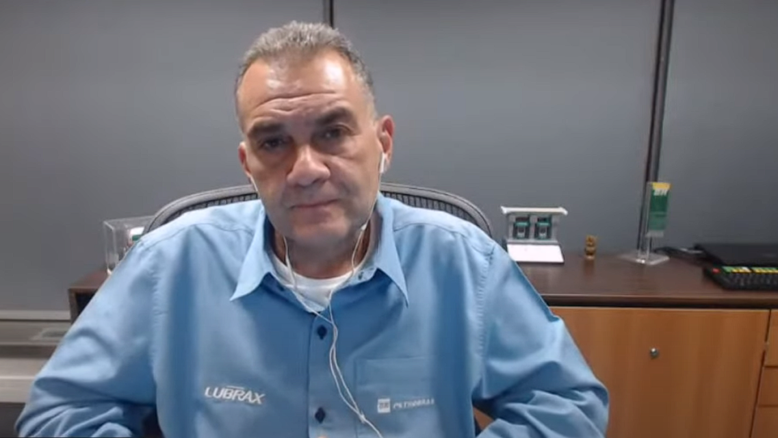 Rafael Grisolia, CEO da BR Distribuidora, em live da agência epbr -- reprodução