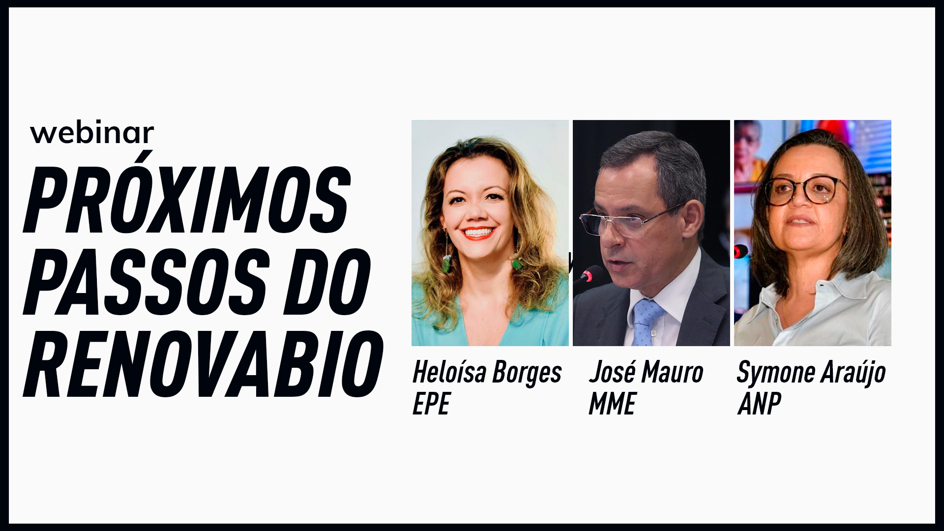 Renovabio será tema de webinar com Minas e Energia, ANP e EPE na próxima terça (9)