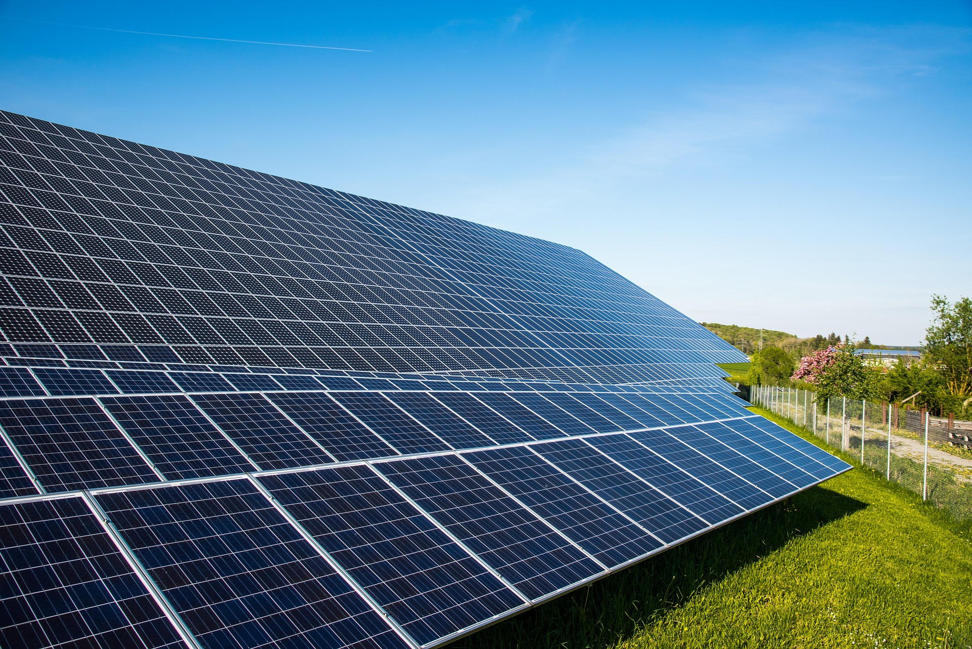 EDP eleva área de governança ambiental e terá foco em solar. Na imagem: Placas solares fotovoltaicas instaladas sobre a grama (Foto: Michael Schwarzenberger/Pixabay)