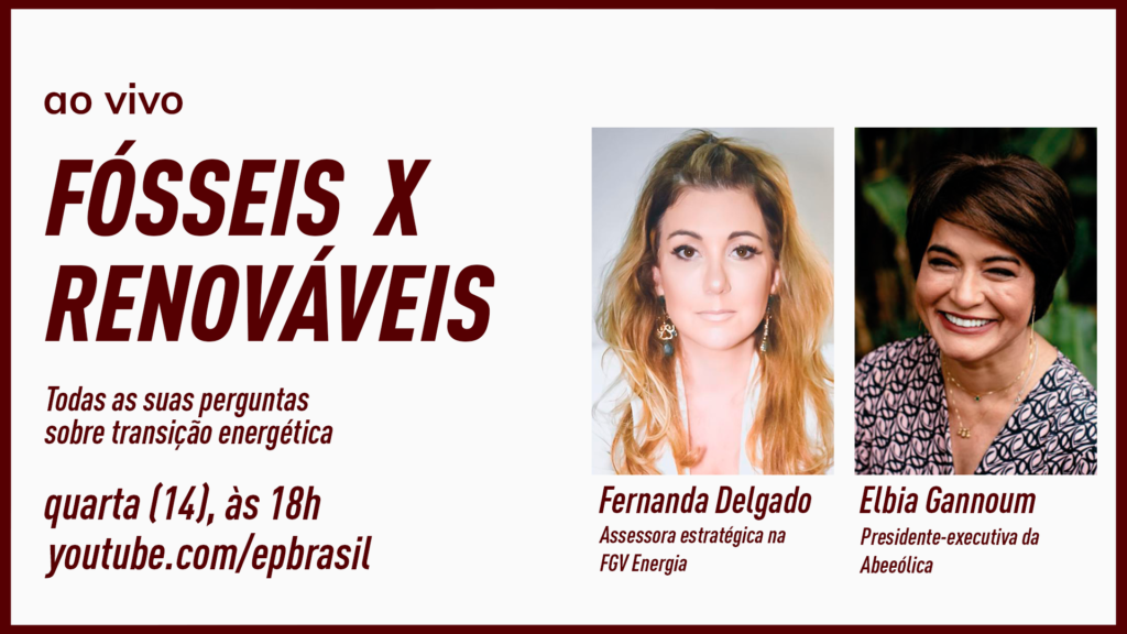 Fósseis x Renováveis, com Elbia Gannoum e Fernanda Delgado