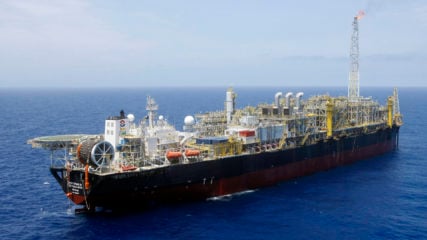 FPSO Cidade de São Paulo produz nos campos de Tambaú e Uruguá. na Bacia de Santos (Foto: Cortesia PAC)