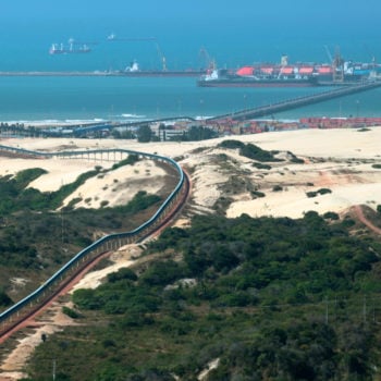 Porto do Pecém atrai empresas para desenvolvimento de novo polo de hidrogênio verde foto Companhia Siderúrgica de Pecém