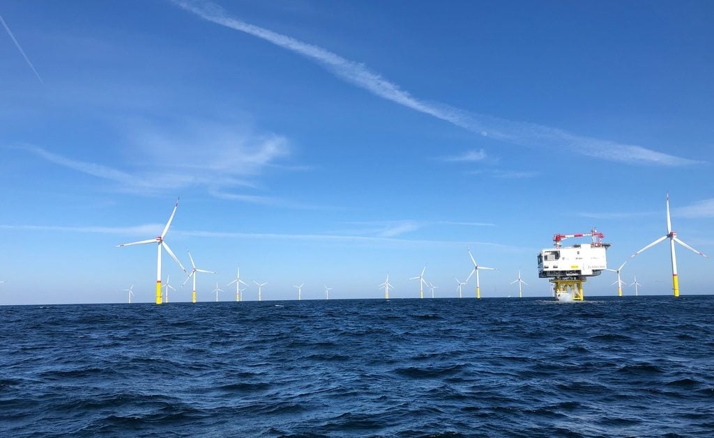 Fazenda Eólica Arkona, operada pela Equinor (foto: Eskil Eriksen/Equnior)