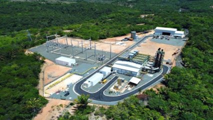 Com 50 MW de potência e previsão de início das operações para segundo semestre de 2022, UTE Prosperidade III está sendo construída em Camaçari (BA), com investimentos de cerca de R$ 180 milhões (foto: Imetame/Divulgação)