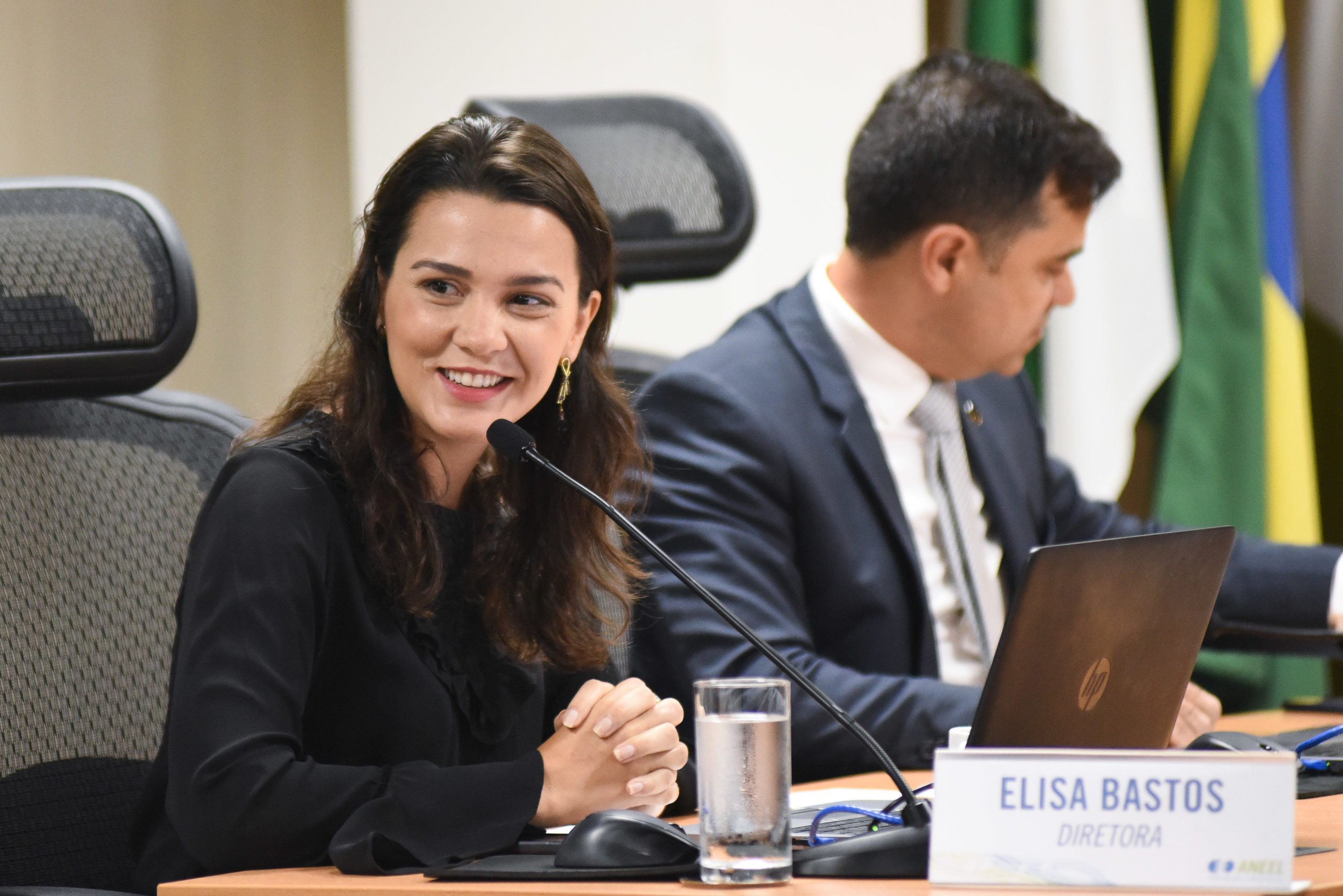 Elisa Bastos e Christiano Vieira são eleitos diretores do ONS. Na foto, Elisa Bastos, diretora da Aneel, durante reunião do colegiado em 2022.