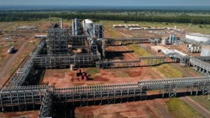 Venda da fábrica de fertilizantes de Três Lagoas fracassa novamente. Na imagem, UFN-3 em Três Lagoas (MS)